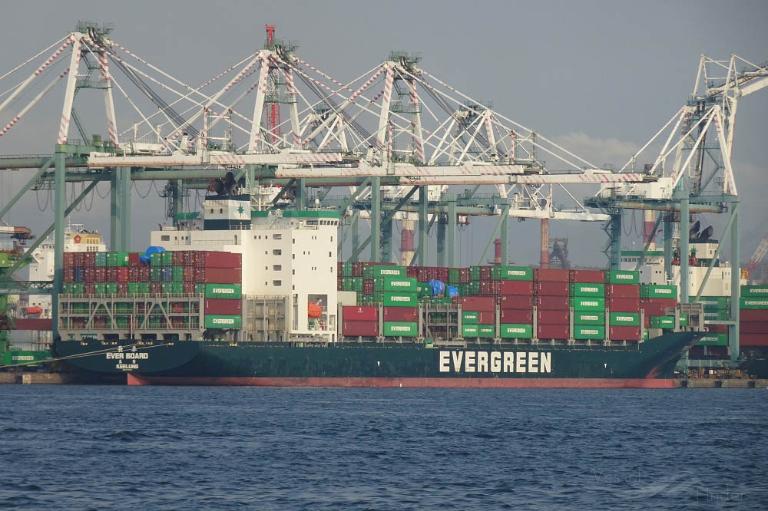 Ever Board Container Ship Details And Current Position Imo 9790050 Mmsi 416038000 Vesselfinder