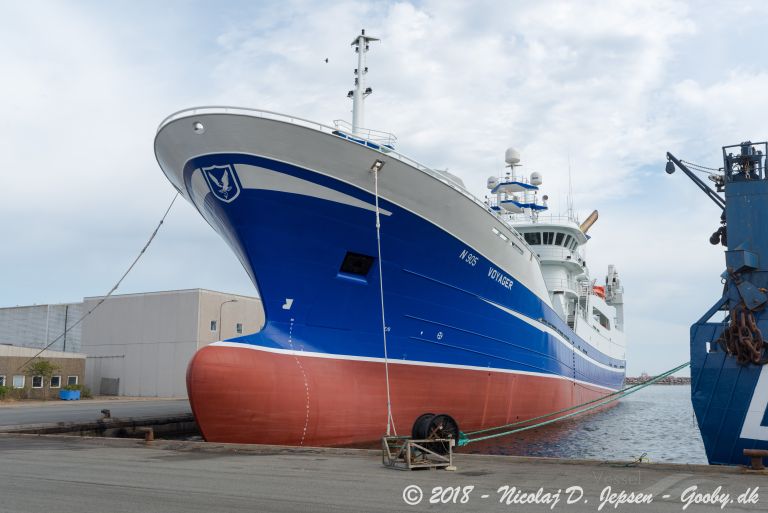 VOYAGER, Fishing Vessel Details and current position IMO 9794874