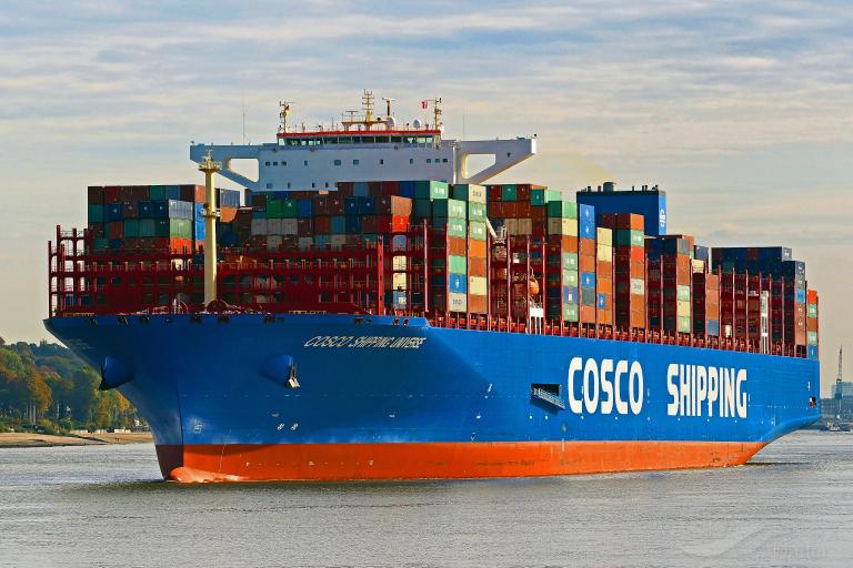 COSCO UNIVERSE, Container Ship - Details and current position ...