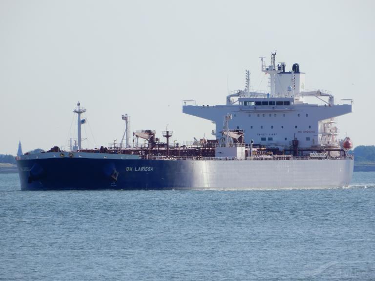 BW LARISSA, Crude Oil Tanker - Details and current position - IMO ...