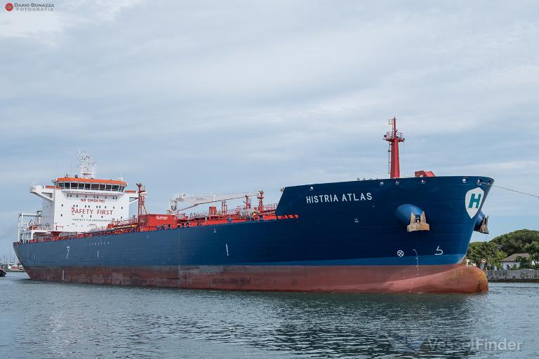 HISTRIA ATLAS, Chemical/Oil Products Tanker - Schiffsdaten und aktuelle ...