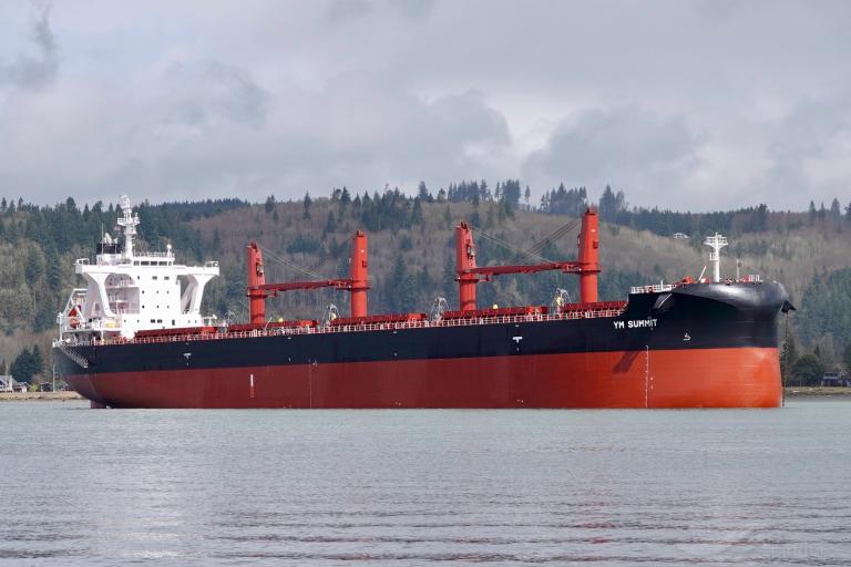 Ym Summit Bulk Carrier Details And Current Position Imo Mmsi Vesselfinder