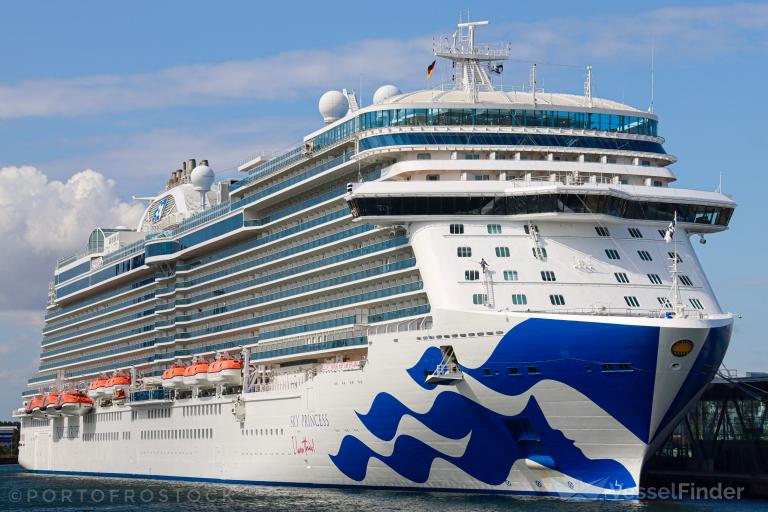 SKY PRINCESS, Passenger (Cruise) Ship Details and current position