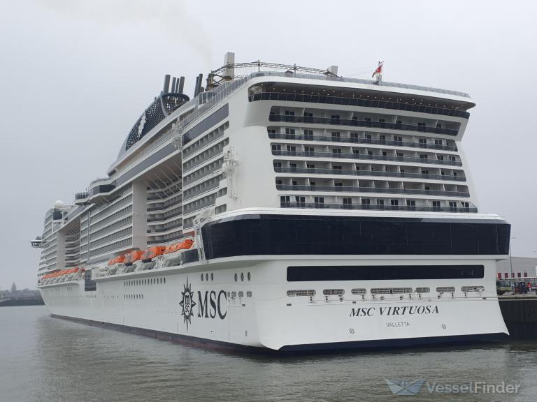 MSC VIRTUOSA, Passenger (Cruise) Ship Details and current position