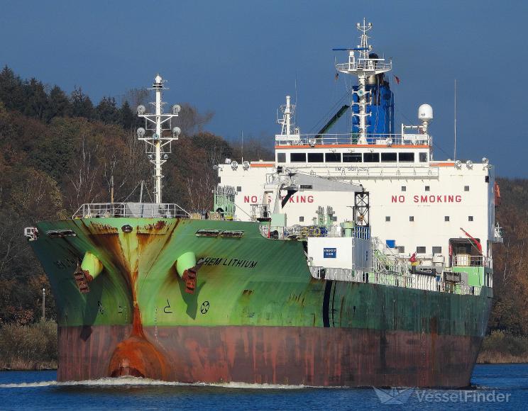CHEM LITHIUM, Chemical/Oil Products Tanker - Details and current ...