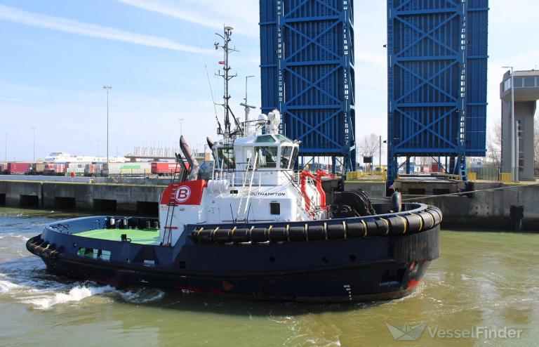 VB SOUTHAMPTON, Tug - Details and current position - IMO 9816672 ...