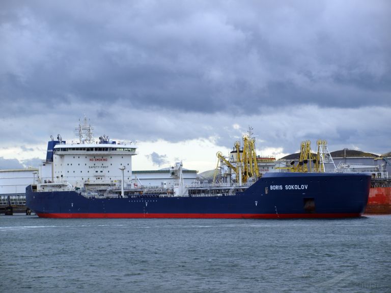 BORIS SOKOLOV, Crude Oil Tanker Details and current position IMO