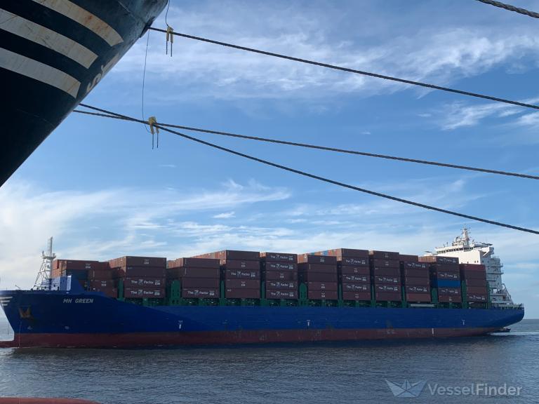 MH GREEN, Container Ship - Details and current position - IMO 9817353 ...