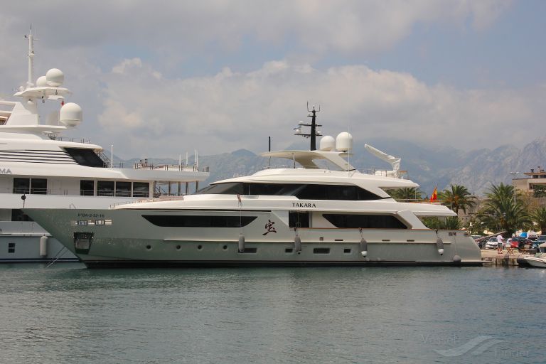 TAKARA ONE, Yacht - Details and current position - IMO TAKARA ONE, Yacht - Details and current position - IMO