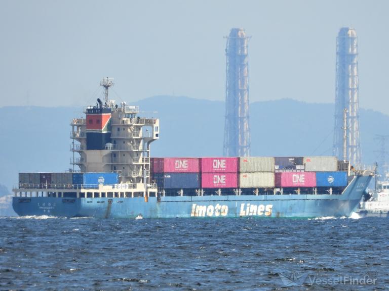 SHIGENOBU, Container Ship - Details and current position