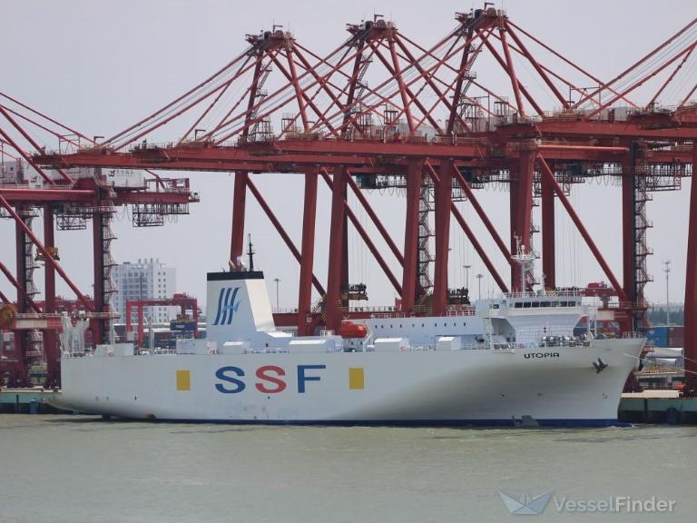 UTOPIA, Ro-Ro Cargo Ship - Details and current position - IMO