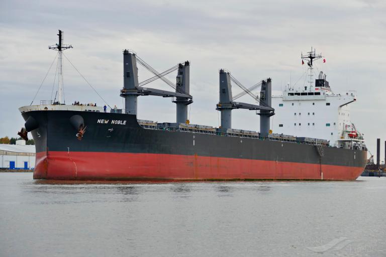 NEW NOBLE, Bulk Carrier Details and current position IMO 9836892