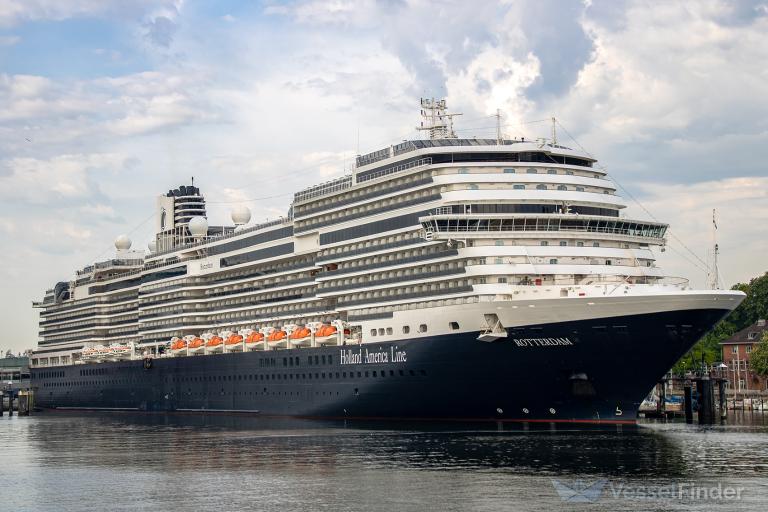 cruise schip rotterdam vandaag