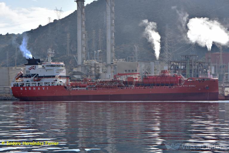 RITA IEVOLI, Chemical/Oil Products Tanker - Details and current ...