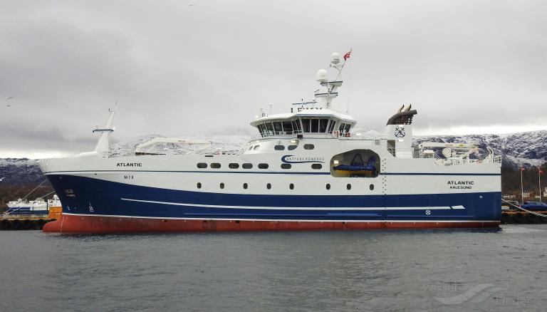 Vessel Characteristics: Ship ATLANTIC (Fishing Vessel) Registered in Norway  - Vessel details, Current position and Voyage information - IMO 9849801MMSI  9849801Call Sign LFKX