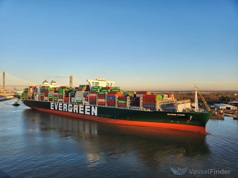 EVER FAR, Container Ship - Details and current position - IMO 9850862 ...