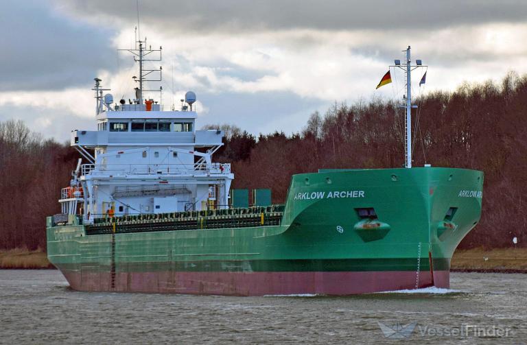 ARKLOW ARCHER, General Cargo Ship Details and current position IMO