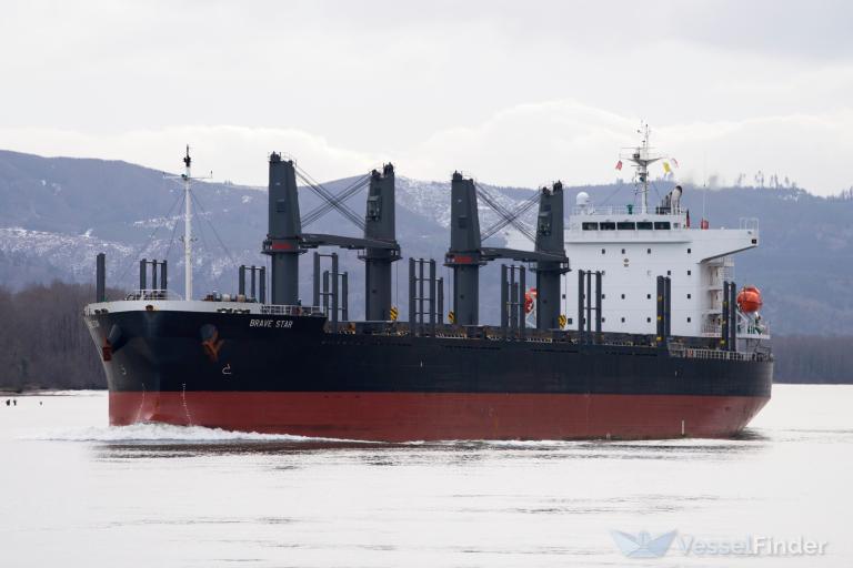 BRAVE STAR, General Cargo Ship - Details and current position