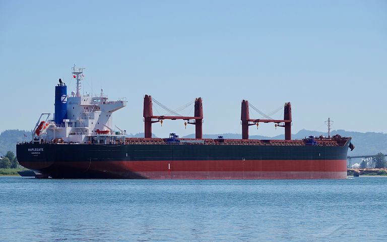 Maplegate Bulk Carrier Details And Current Position Imo 9855927 Mmsi 636019388 Vesselfinder