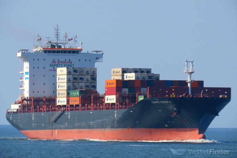 CAPE CORFU, Container Ship - Details and current position - IMO 9857432 ...