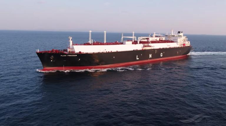 Flex Freedom Lng Tanker Dannye Sudna I Tekushee Polozhenie Imo 9862308 Mmsi 538008814 Vesselfinder