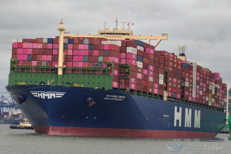 HMM COPENHAGEN, Container Ship - Details and current position