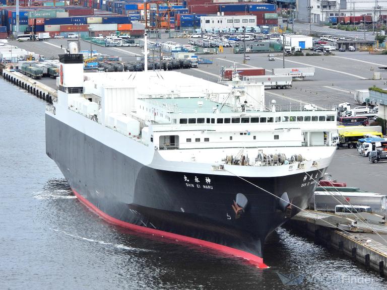 イオンイオー11　RUIサマ SHIN EI MARU, Ro-Ro Cargo Ship - Details and current