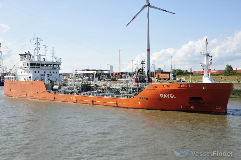 RAVEL, Chemical/Oil Products Tanker - Details and current position ...