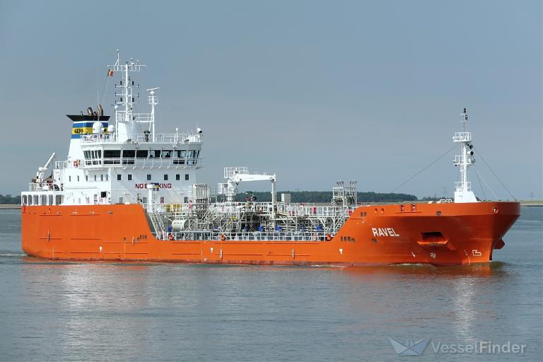 RAVEL, Chemical/Oil Products Tanker - Details and current position ...