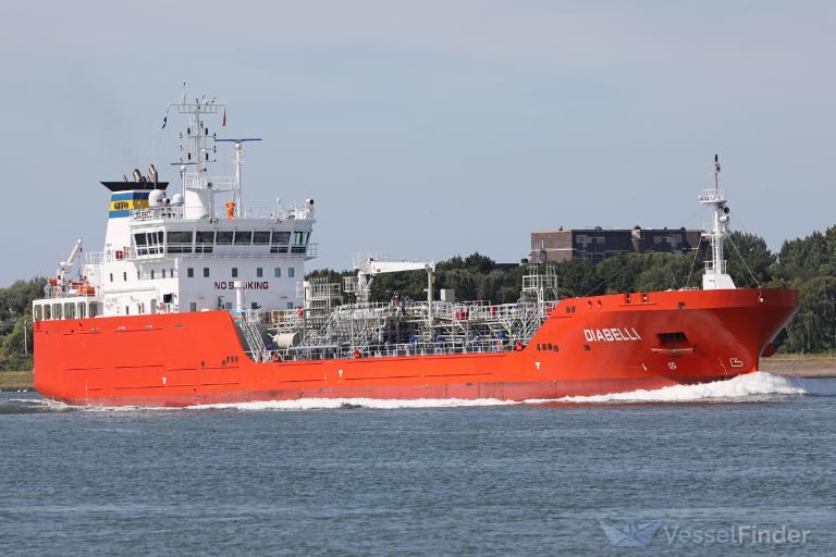 DIABELLI, Chemical/Oil Products Tanker - Details and current position ...