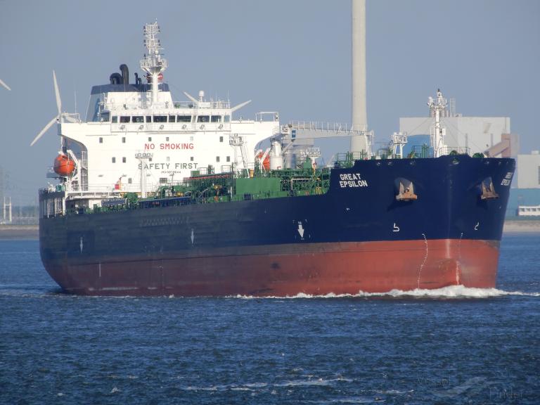 GREAT EPSILON, Chemical/Oil Products Tanker - Details and current ...
