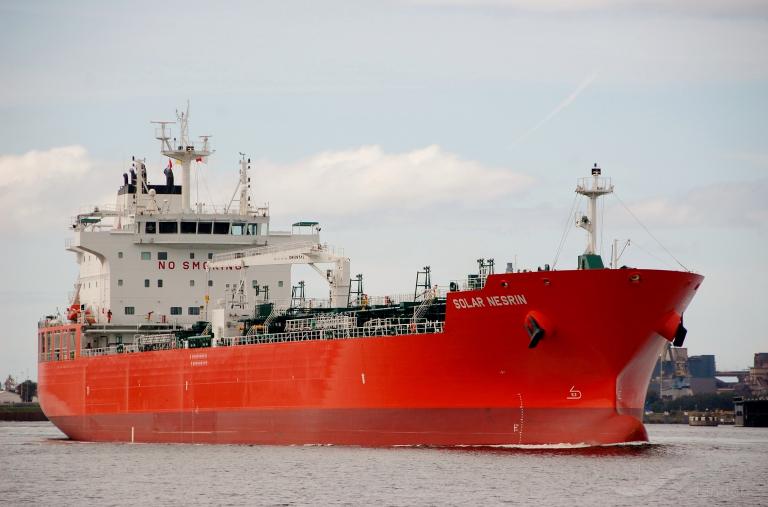 SOLAR NESRIN, Chemical/Oil Products Tanker - Details and current ...