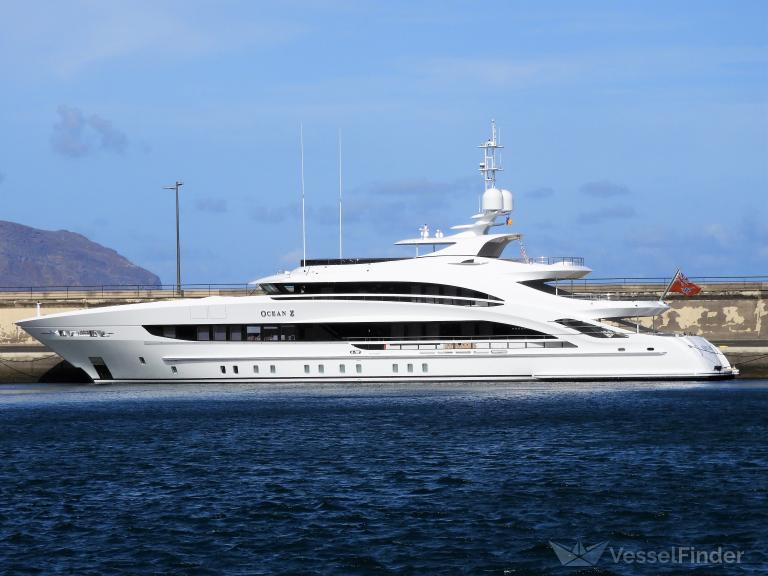 OCEAN Z, Yacht Детайли за кораба и текуща позиция IMO 9884540 VesselFinder