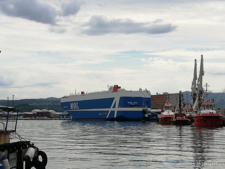 AZUL ACE, Vehicles Carrier - Scheepsdetails en huidige positie - IMO ...