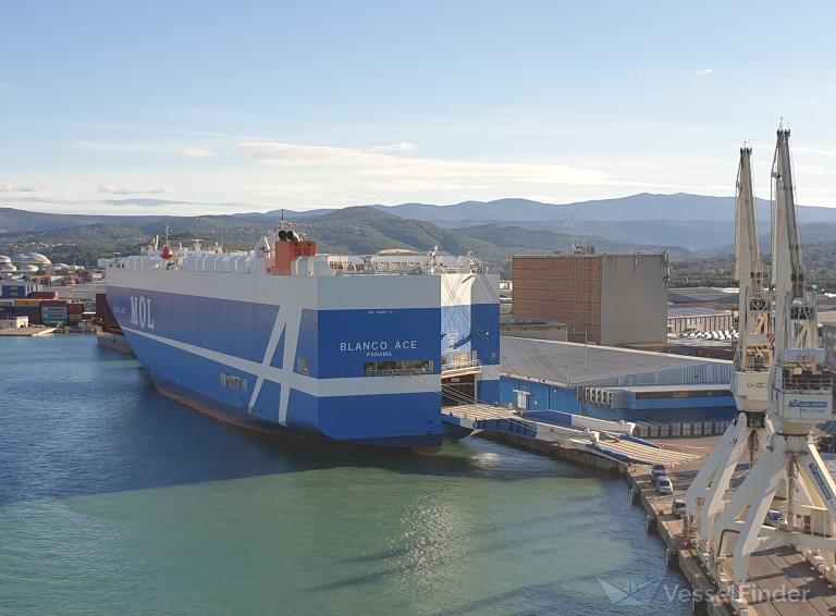 BLANCO ACE, Vehicles Carrier Details and current position IMO