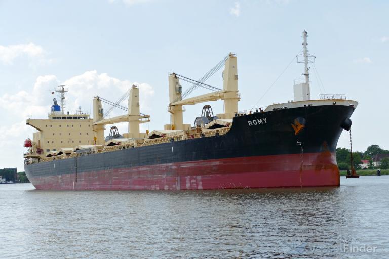 ROMY, Bulk Carrier - Details and current position - IMO 9890862 ...