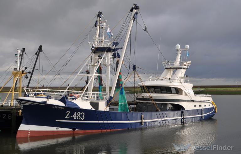 Z-483 JASMINE, Fishing Vessel - Details and current position - IMO 