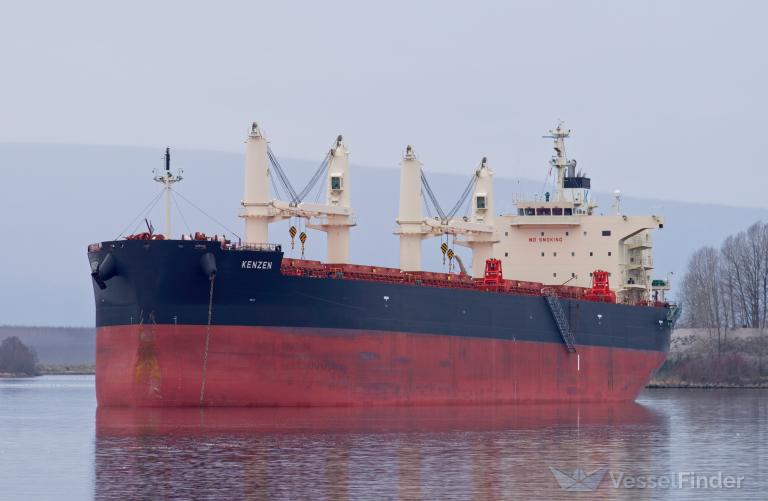 KENZEN, Bulk Carrier - Details and current position - IMO 9901788 
