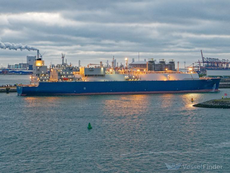 ORION BOHEMIA, LNG Tanker Details and current position IMO 9902926