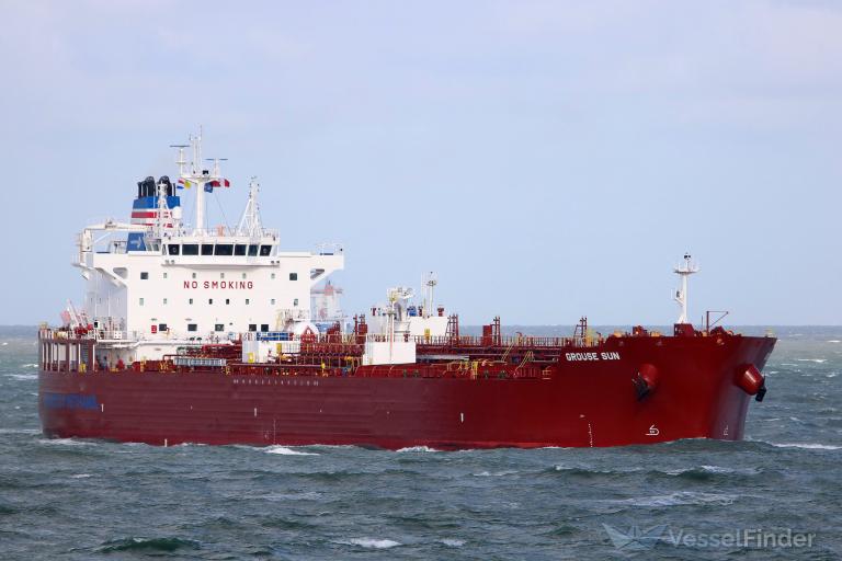 GROUSE SUN, Chemical/Oil Products Tanker - Details and current position ...