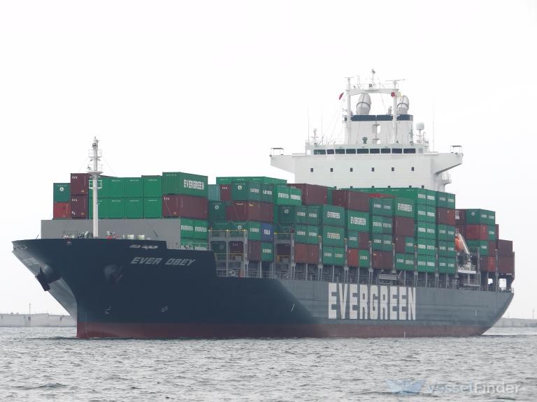 EVER OBEY, Container Ship Details and current position IMO 9919462