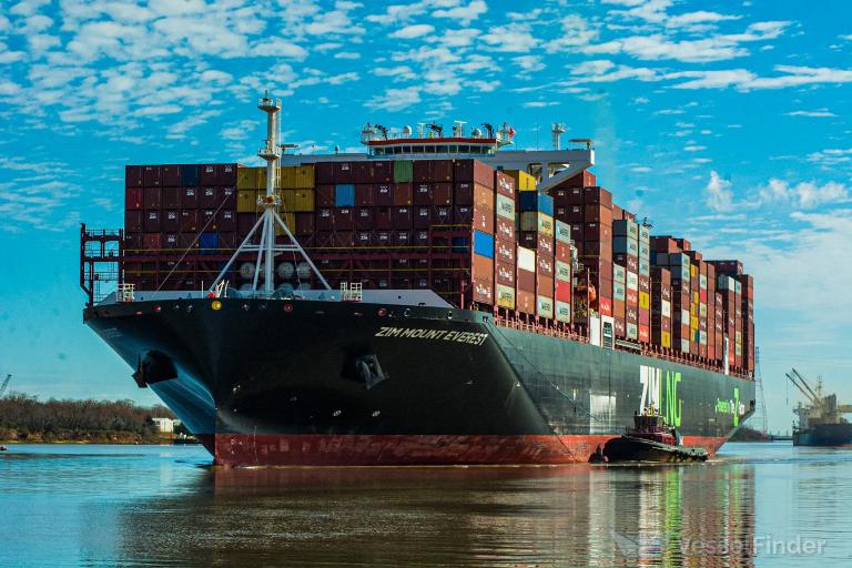 ZIM MOUNT EVEREST, Container Ship Details and current position IMO
