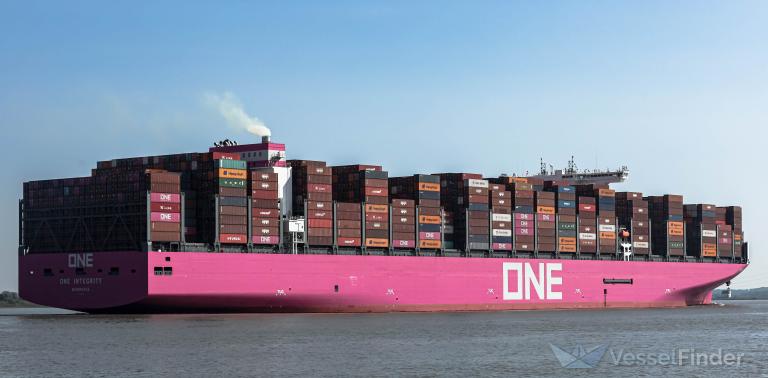 ONE INTEGRITY, Container Ship - Details and current position - IMO ...