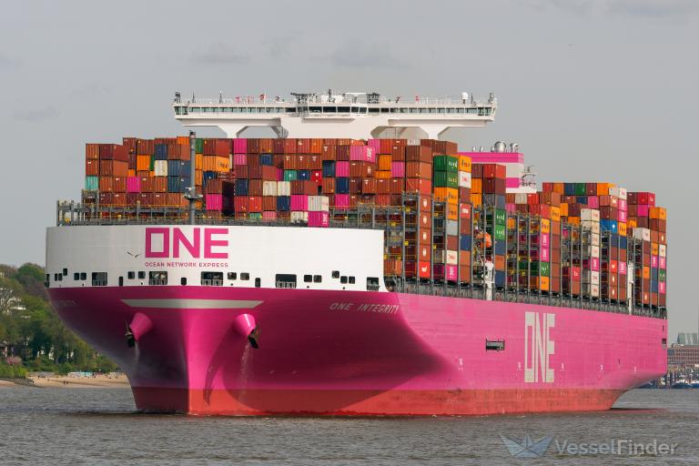 ONE INTEGRITY, Container Ship - Details and current position - IMO ...