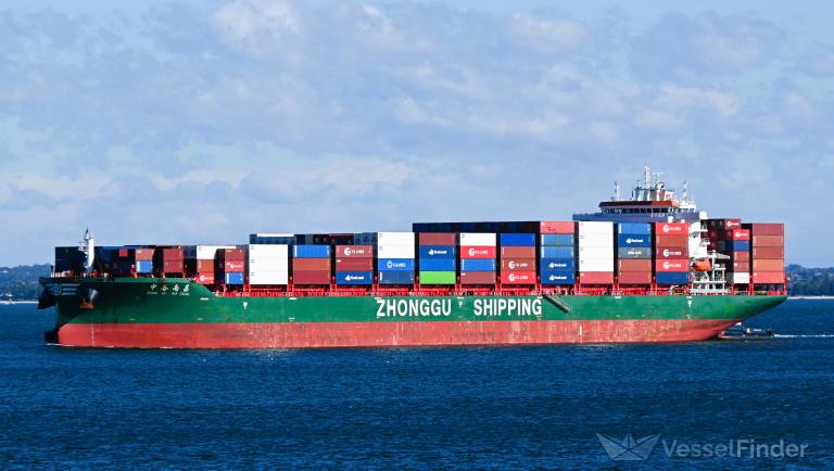 ZHONG GU NAN CHANG, Container Ship - Details and current