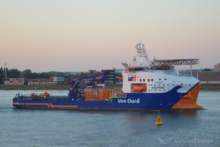 CALYPSO, Cable Layer Details and current position IMO 9934840