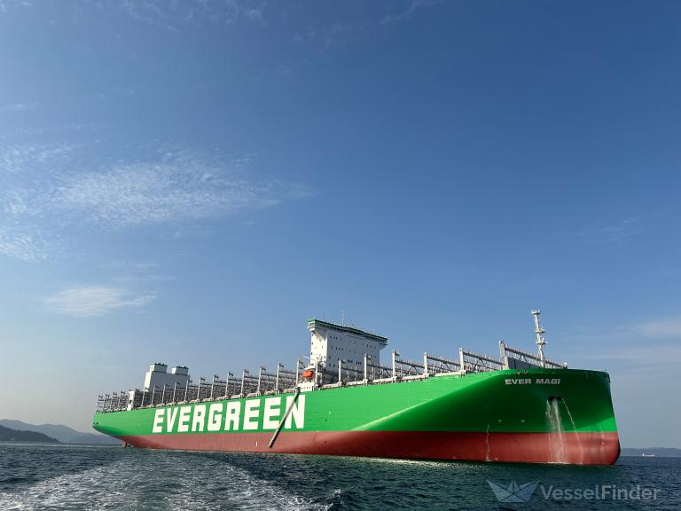 EVER MAGI, Container Ship - Details and current position - IMO 9935222 ...