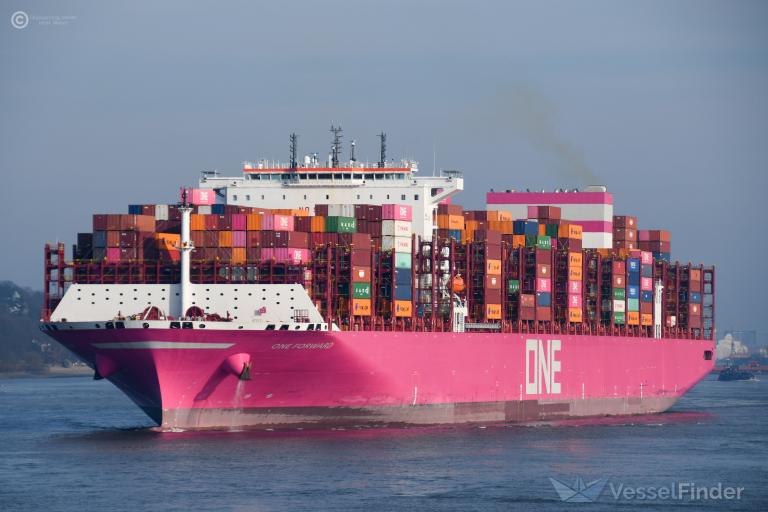 ONE FORWARD photo, Container Ship - Taken on Feb 21, 2025 - VesselFinder