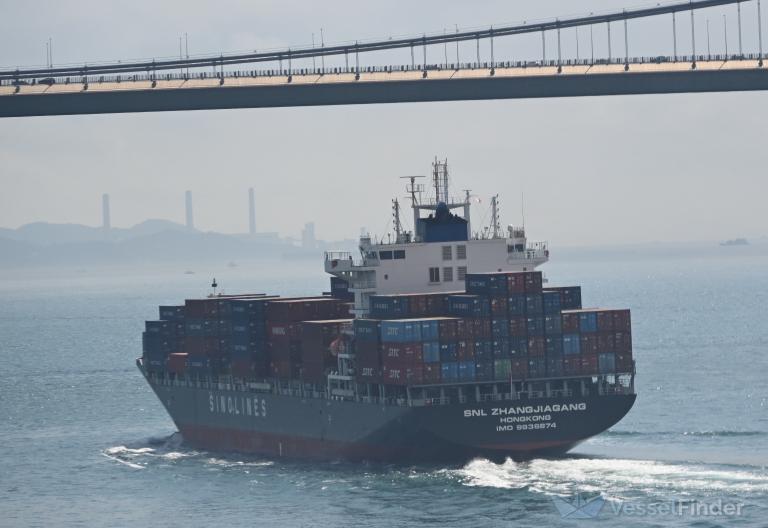 SNL ZHANGJIAGANG, Container Ship - Details and current position - IMO ...