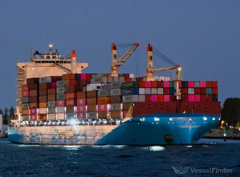 Maersk Yellowstone Container Ship Details And Current Position Imo